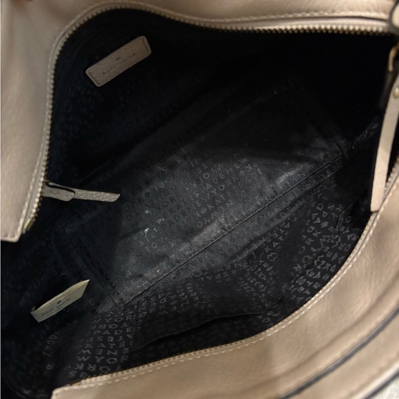 Kate Spade Two-Tone Black and Cream Satchel / Crossbody Bag - Picture 7 of 7